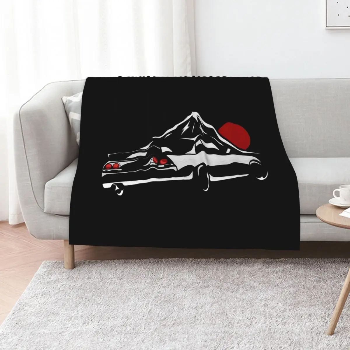 

JDM Touge R33 Design Throw Blanket Decorative Sofas Luxury Designer valentine gift ideas Soft Plush Plaid Blankets