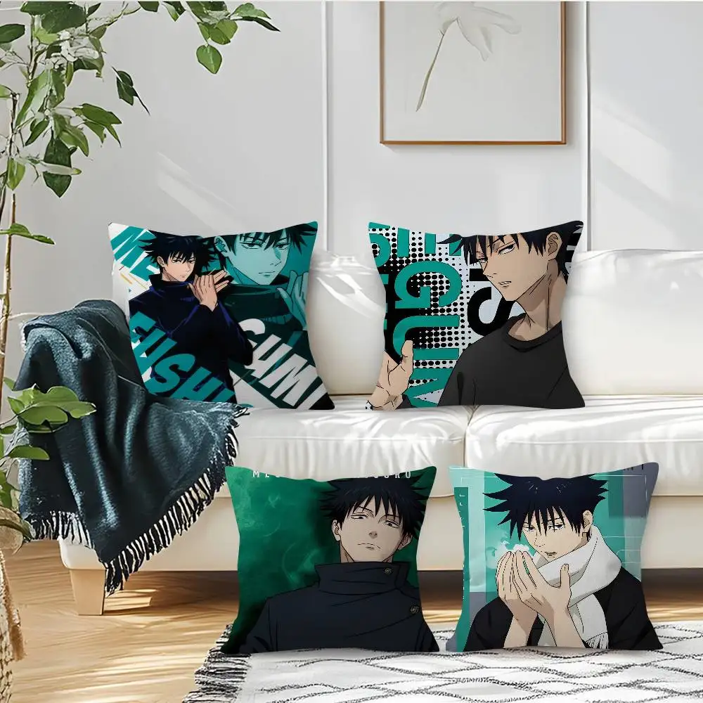 Cool Anime Boy Megumi Fushiguro   Personalized Pillow Dust Cover Bedroom Kids Party Decoration Pillowcase Birthday Children Gift