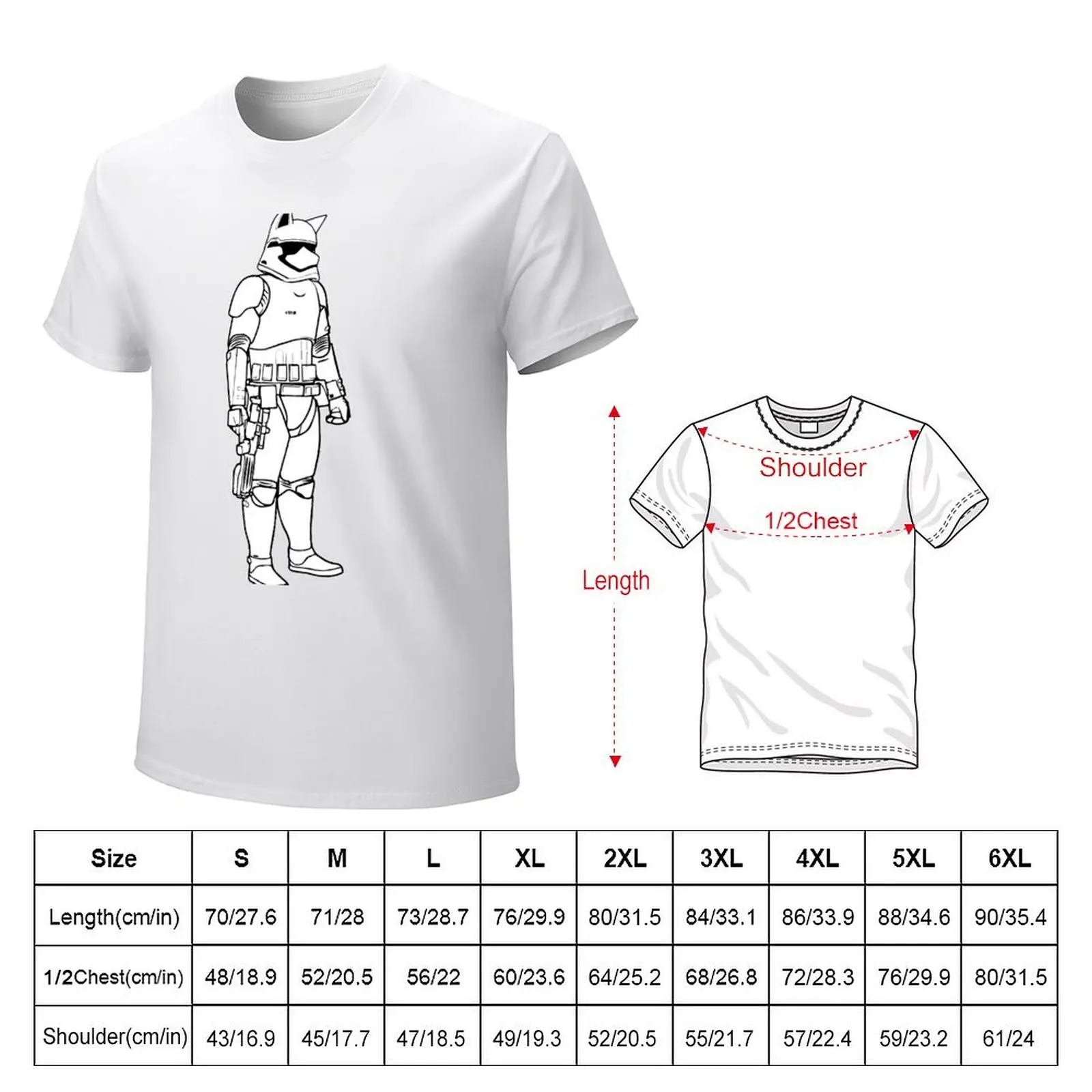 Pup Trooper Pup Play Puppy Helmet Storm Trooper Pup Stormtrooper T-Shirt korean fashion blanks plain white t shirts men