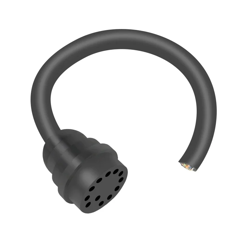 IL12F Underwater Connector 12 Pin Inline Connector for Deep Sea Research Oceanographic Sensor and Underwater Ca me ra Housing