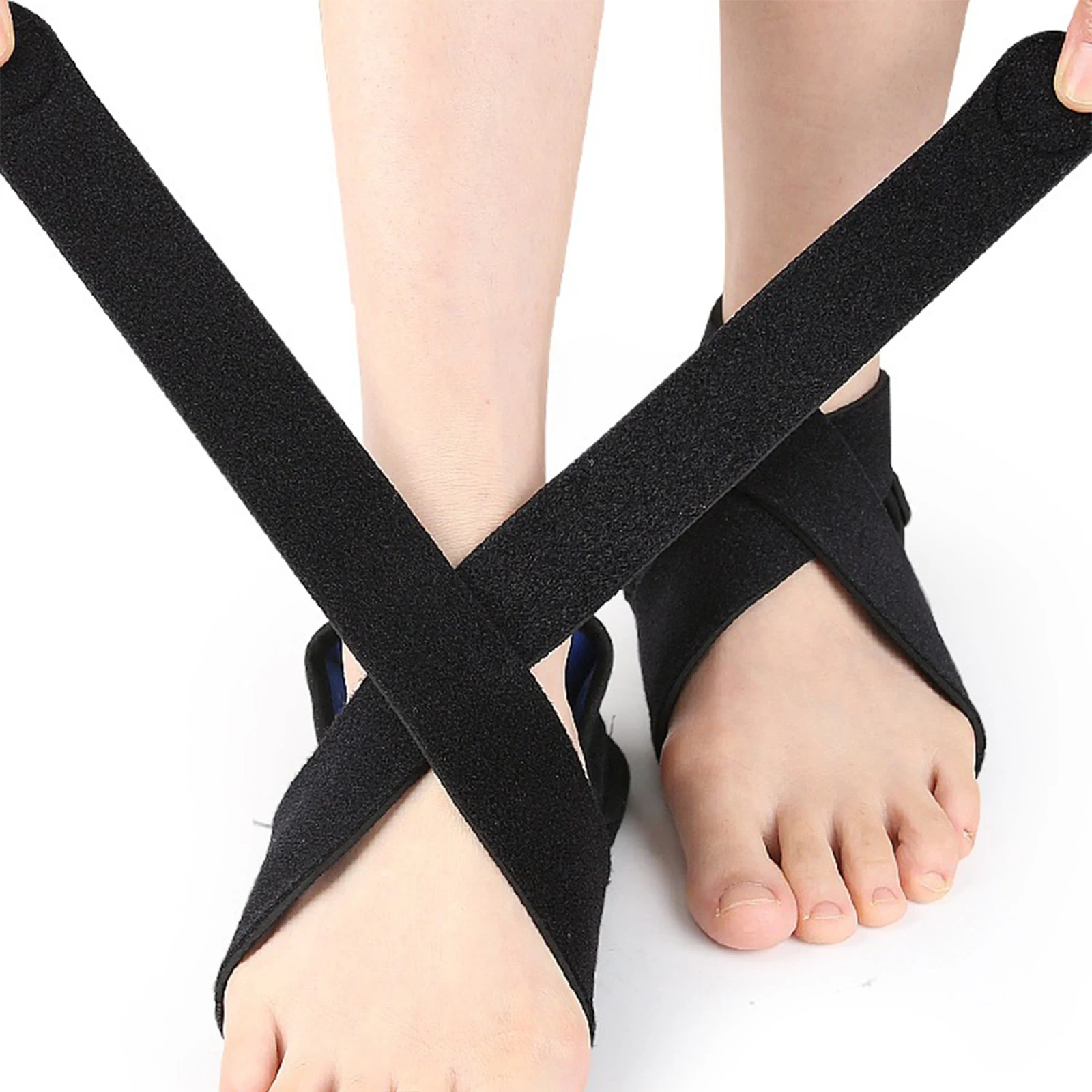 Reusable Heel Sleeve Braces Adjustable Cold Hot Compress Wrap for Plantar Support Anti Friction Breathable Foot Protector