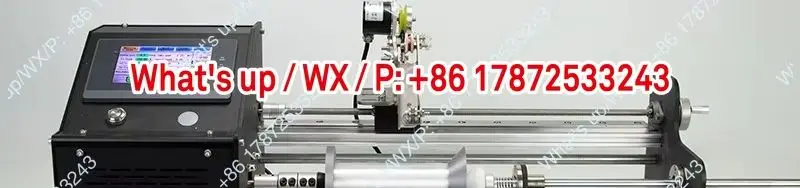 Aerial Vehicle Fiber Winding Machine Single-sided Layer Horn Axis Parallel Winding Cable
