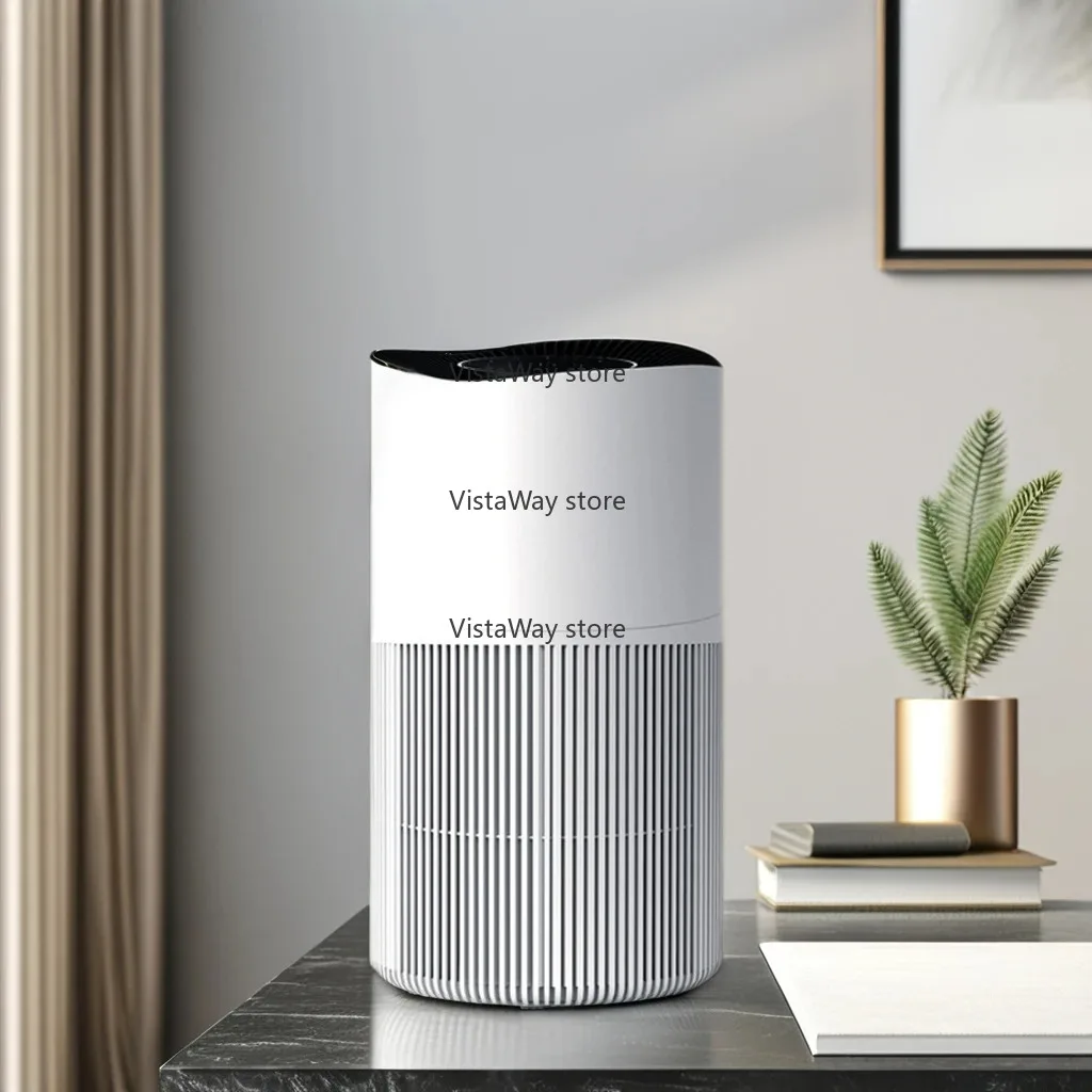 منتج جديد 2024 منقي هواء منزلي صغير محمول لتنقية الهواء الذكية للحساسية شعر الحيوانات الأليفة في غرفة النوم Purificador De Aire