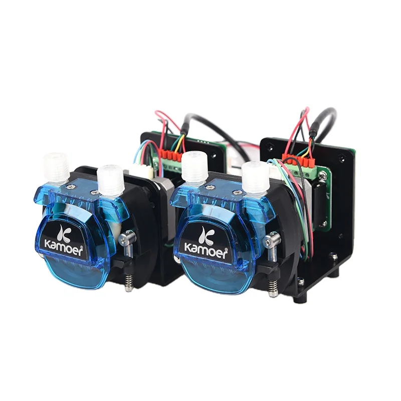 

Kamoer KCM-ODM High Flow DC12V Peristaltic Pump dispensing systems dosing pump transfer monoethanolamine nitric acid oxalic acid