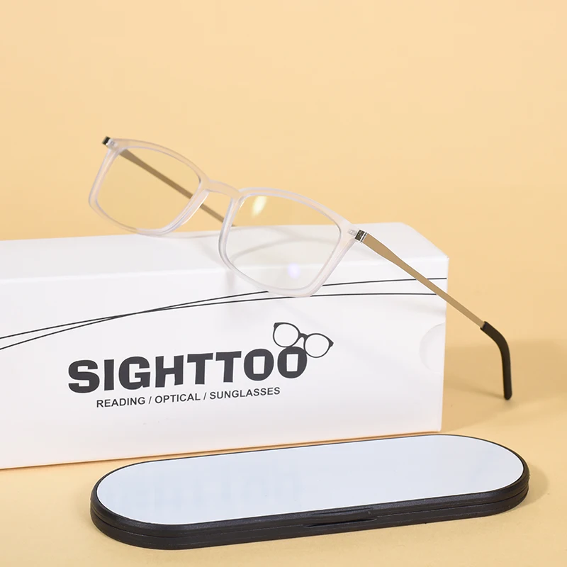 Anti-Blau-Lesebrille für Herren, magnetisches Gehäuse, modisch, 2025, Metallrahmen, hohe Qualität, für kleines Gesicht, praktische dünne Brillen + 2 – Detail 5