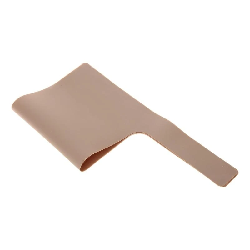 بساط طعام آمن من السيليكون لكرسي الطعام العالي للأطفال قابل للغسل من أجل تغذية مريحة #5