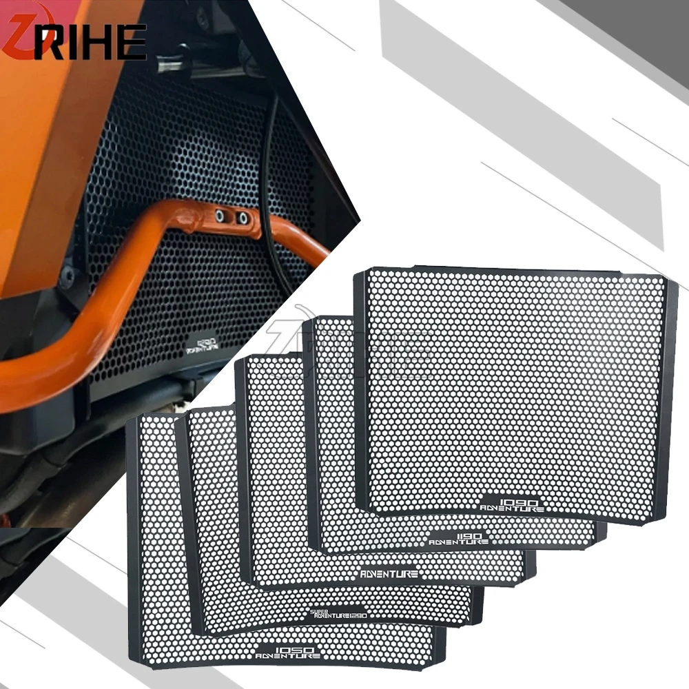 

For 1050 1090 1190 1290 Super Adventure ADV 2016 - 2024 Motorcycle Aluminium Radiator Grille Guard Cover Oil Cooler Protector
