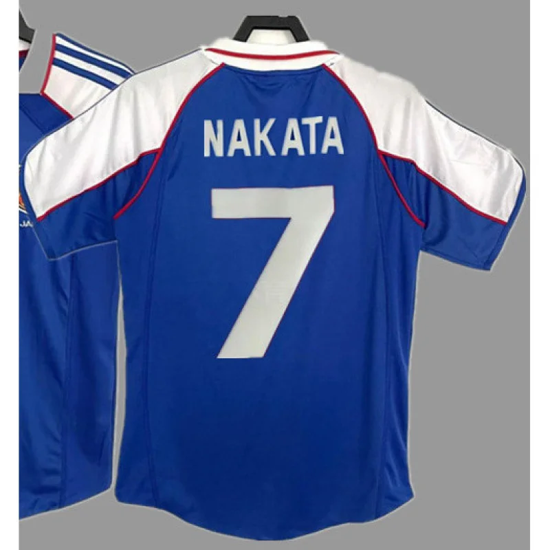 Retro 1998 Japanese Football Shirt Classic Nostalgic Short Sleeve Uniform Kit V-Kisen Sports Fan Goods Full  Sales