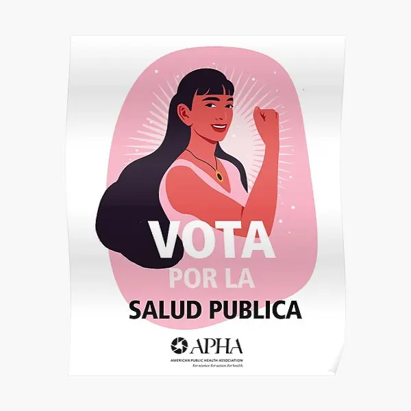 Vota Por La Salud Publica  Poster Picture Decor Decoration Funny Vintage Art Modern Mural Room Painting Print Wall Home No Frame