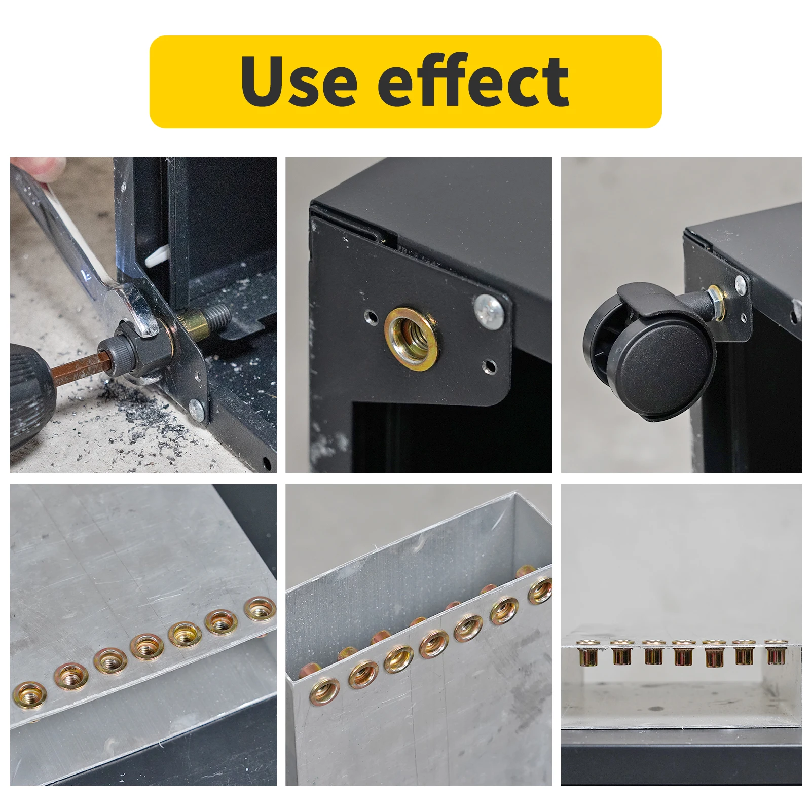 M3 M4 M5 M6 M8 M10 M12 Hand Rivet Nut Gun Head Rivet nut tool Manual Riveter Rivnut tool Hand dirll installation