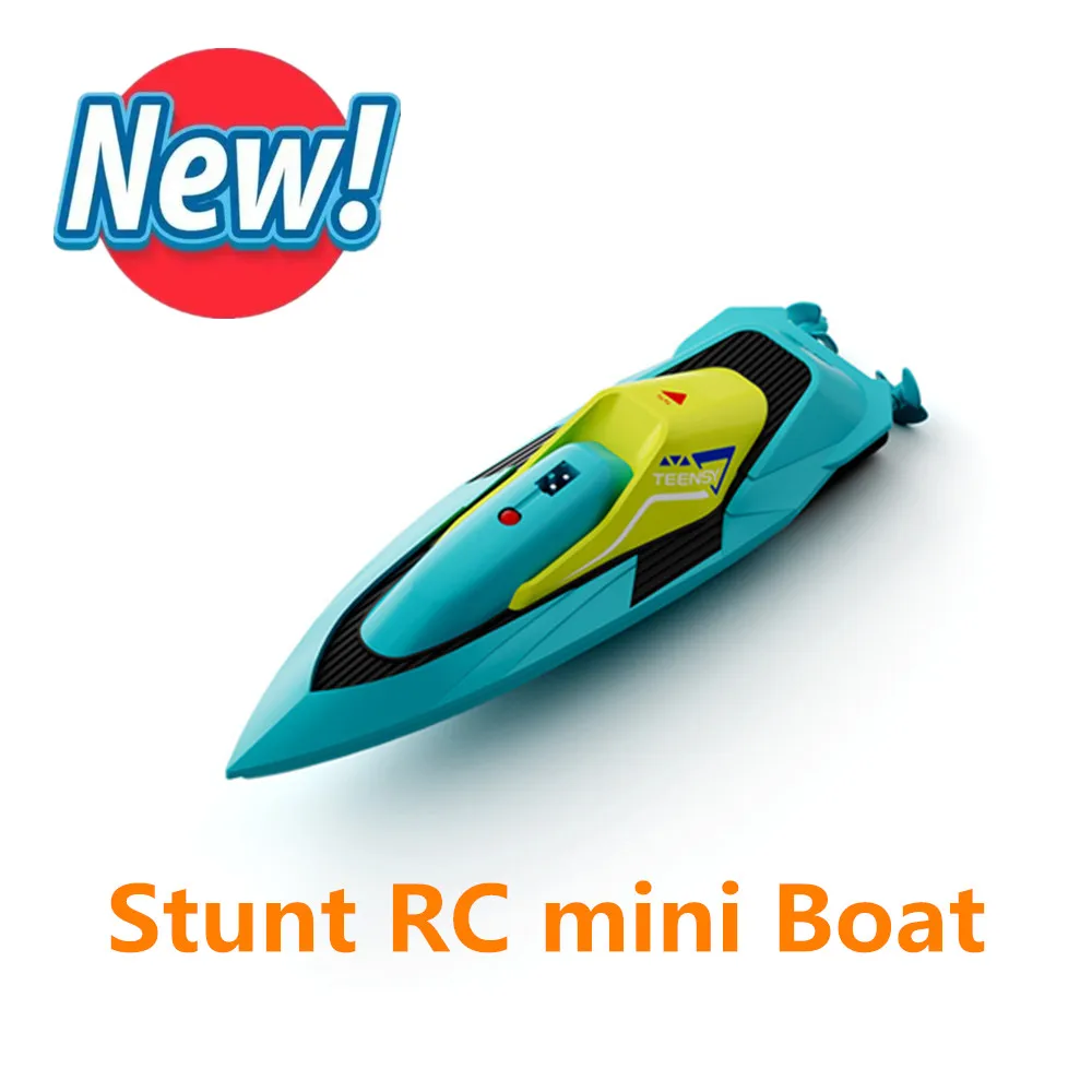 Waterproof 2.4GHz RC Boat  High Speed Electric Ship Rechargeable Speedboat Dual Motor Ship Toy Suitable for swimming pools,