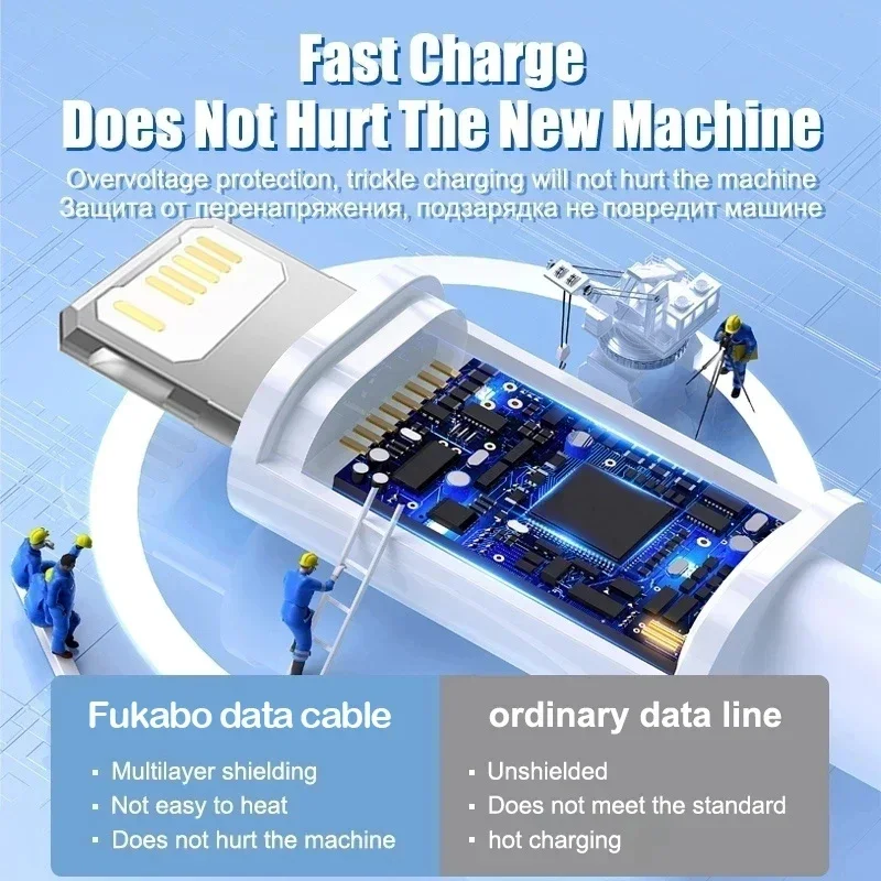 For Apple PD 30W USB C Lightning Cable For iPhone 14 13 12 11 Pro Max X XS XR 8 7 Plus Charger Fast Charging Wire Cord image 3