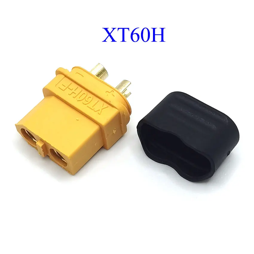 Imagem -04 - Amass Macho Fêmea Xt60 Xt60h Bala Conector Plugues para rc Conectores Lipo Bateria 100 Peças 50pair