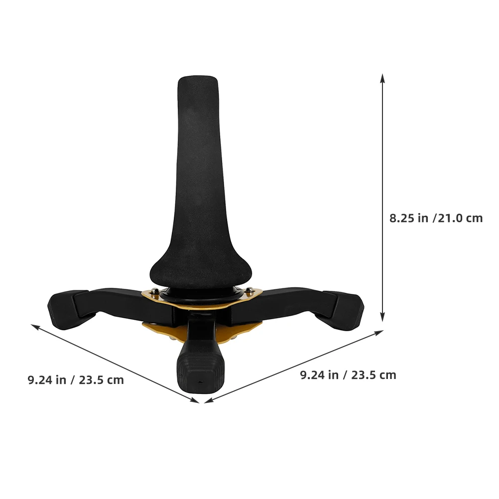 

Saxophone Stand Clarinet Support Accessories Foldable Wind Instrument Holder Portable Oboe Flute Stand Black Durable Floor