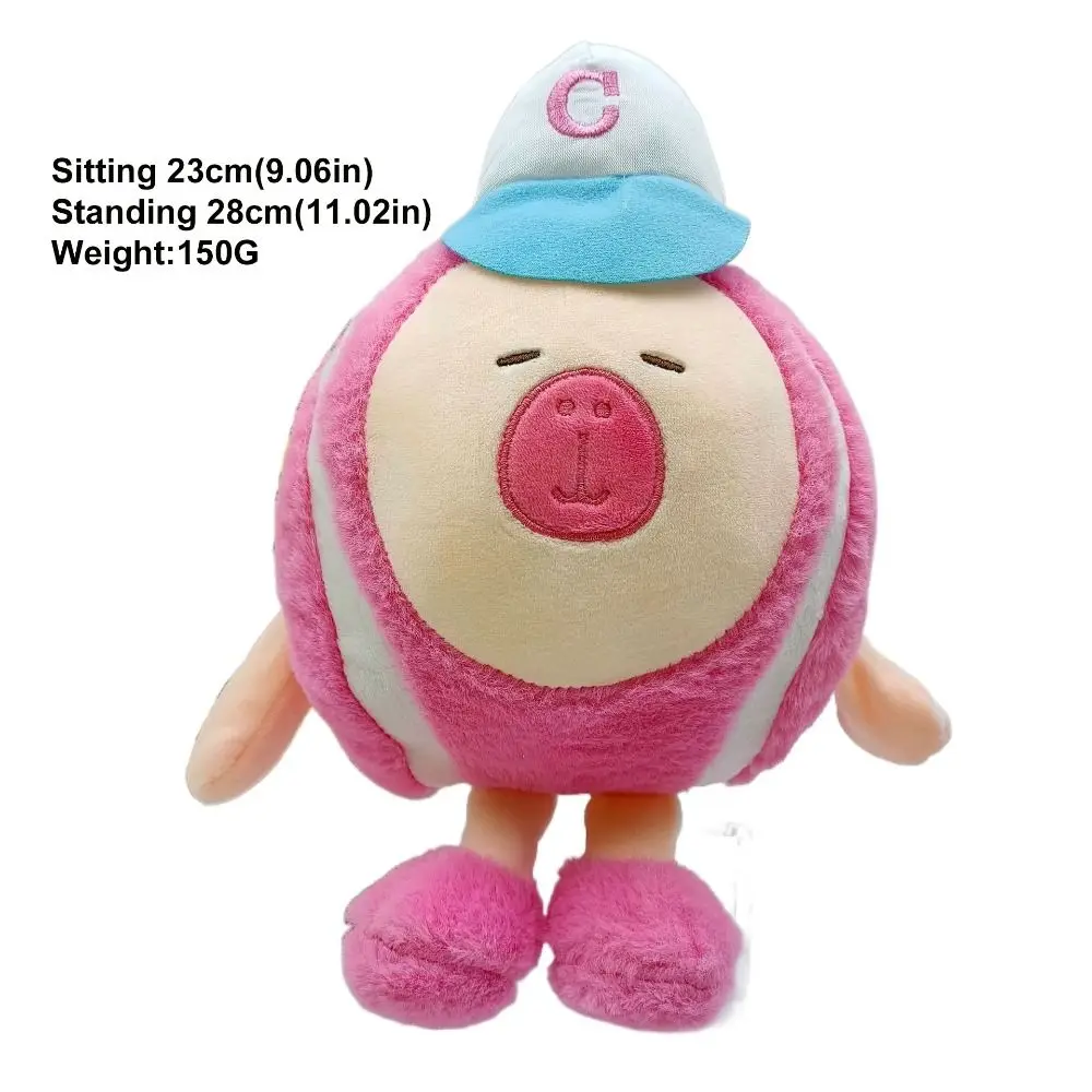 ChimSoft-Jouet en peluche Capybara, animaux en peluche de guérison mignons, casquette de baseball à remplissage complet, décoration de la maison pour adulte