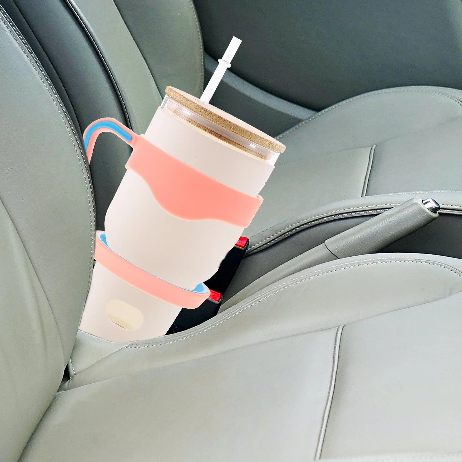 

30 Oz Tumblers Universal Fit For Ozark Glacier Grid Gear Anti-Slip Ergonomic Bottle Cup Spill-Proof Car Cup Holder Travel Coffee