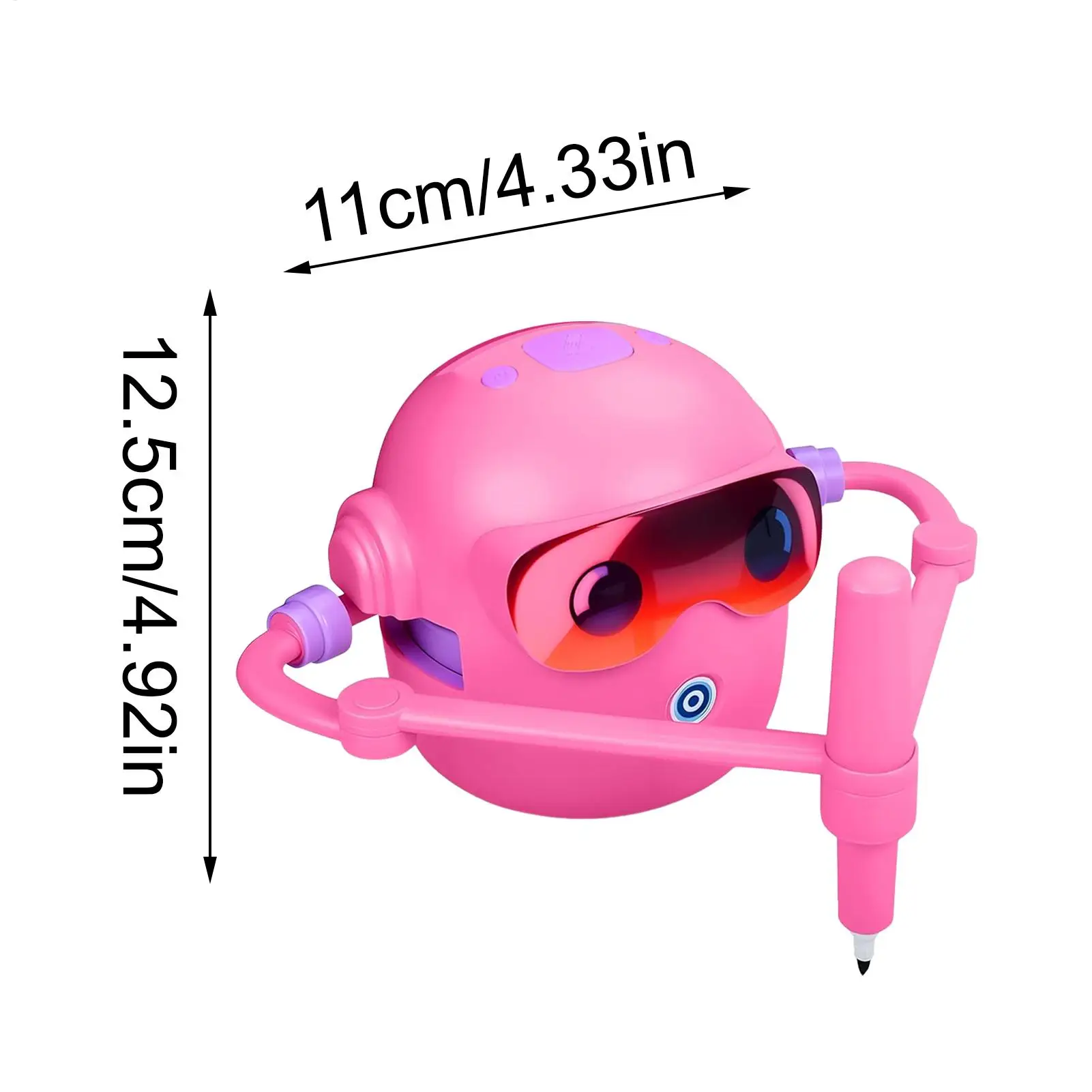 روبوت رسم ذكي ألعاب تعليمية تعليمية آلة رسم تعليمية تفاعلية للأطفال الأولاد والبنات وحفلات الأطفال