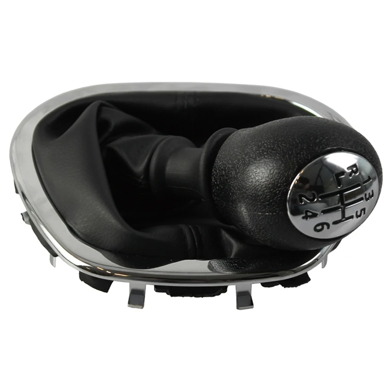 Super Sale Car Gear Shift Knob Cover Black for Renault TRAFIC 3III VIVAR0 2014-2023 Gear Shift Knob Cover Electroplating