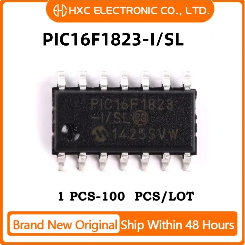 

10PCS/50PCS/100PCS 100% NEW IC PIC16F1823-I/SL PIC16F1823 SOP14