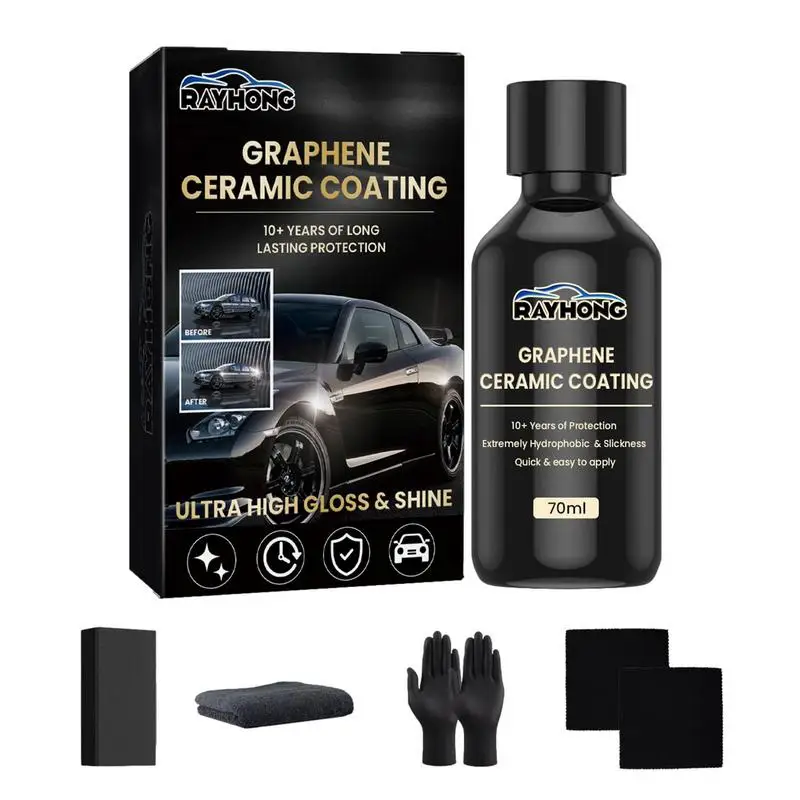 

Car Restoration Spray Ceramic Coating Spray Trim Dirt Refurbisher Restorer Scratches Repair protections for Car Wash Maintenance