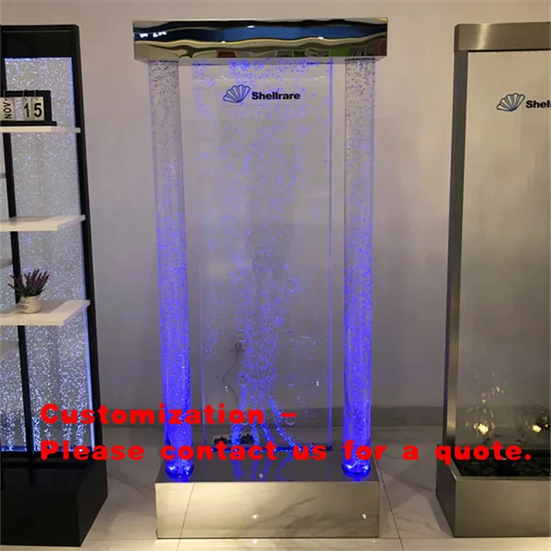 custom.New Pillar Combining with Acrylic Panel Panel Bubble Wall and Room Partition Wall Divider