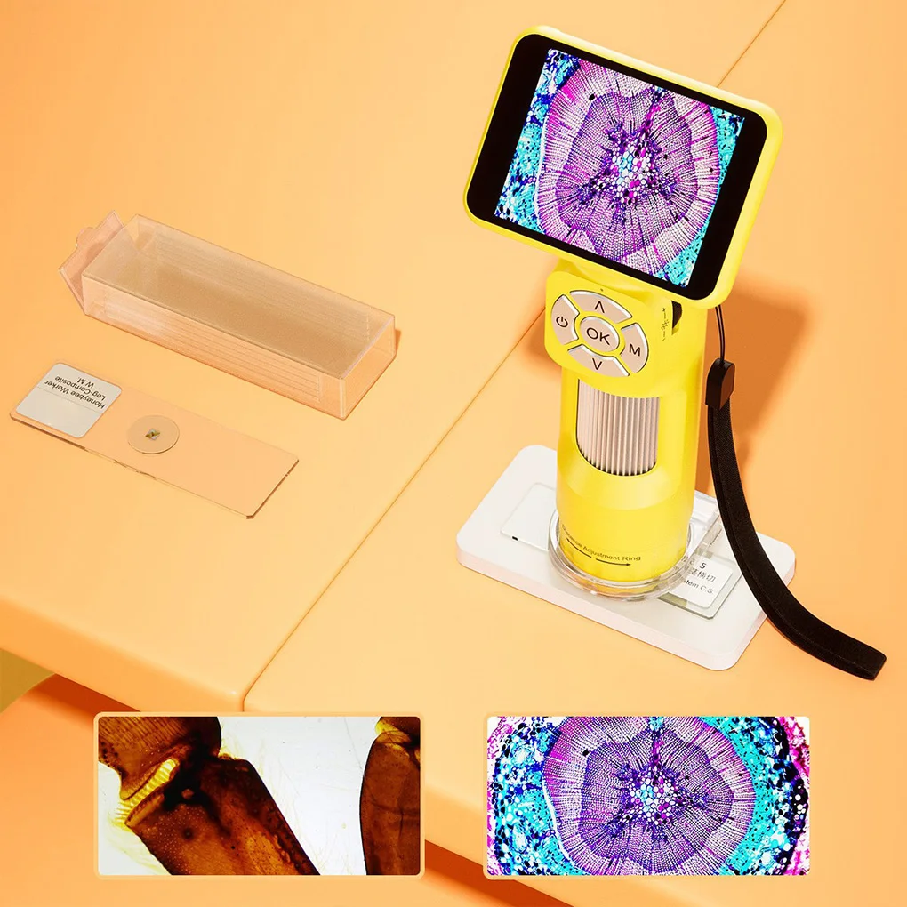 2.8’’ Screen HD Portable Digital Microscope Kids Science Toys Photo & Video 1080P LCD 50X-300X Microscope For Kids