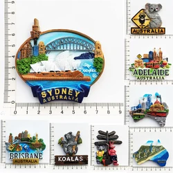 Australia Creative Resin Magnets for The Refrigerator Magnetic Fridge Magnets Home Decorative Gifts Sydney Brisbane Souvenir