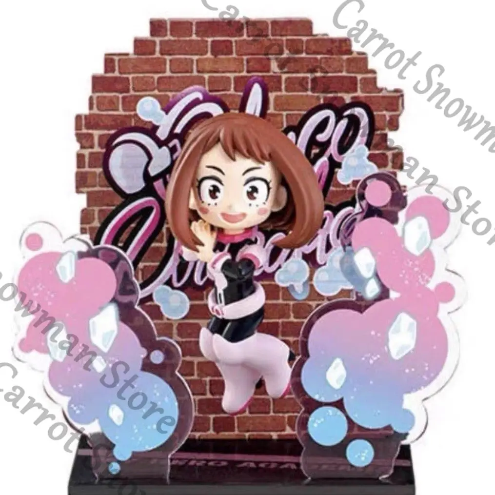 Genuino My Hero Academia Midoriya Izuku Bakugou Katsuki OCHACO URARAKA delicadeza Kits de garaje adorno de escritorio recoger regalo