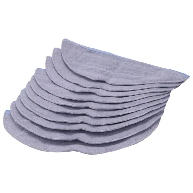 YANA35R 10 Pcs Mop Cloth Pads Replacement For Roborock S7 T7S T7 Plus Vacuum Cleaner Parts Microfiber Soft Pad