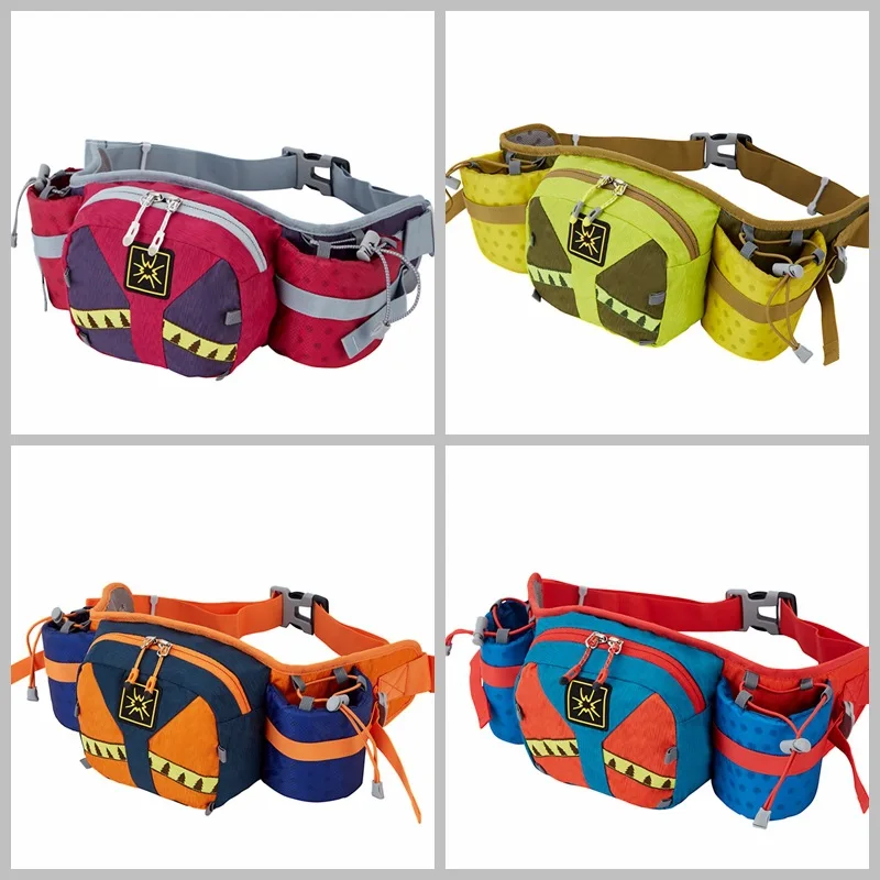 

Спортивная поясная сумка для уличного чайника, мужская и женская сумка для альпинизма, пешего туризма, велоспорта, внедорожная двойная сумка для чайника