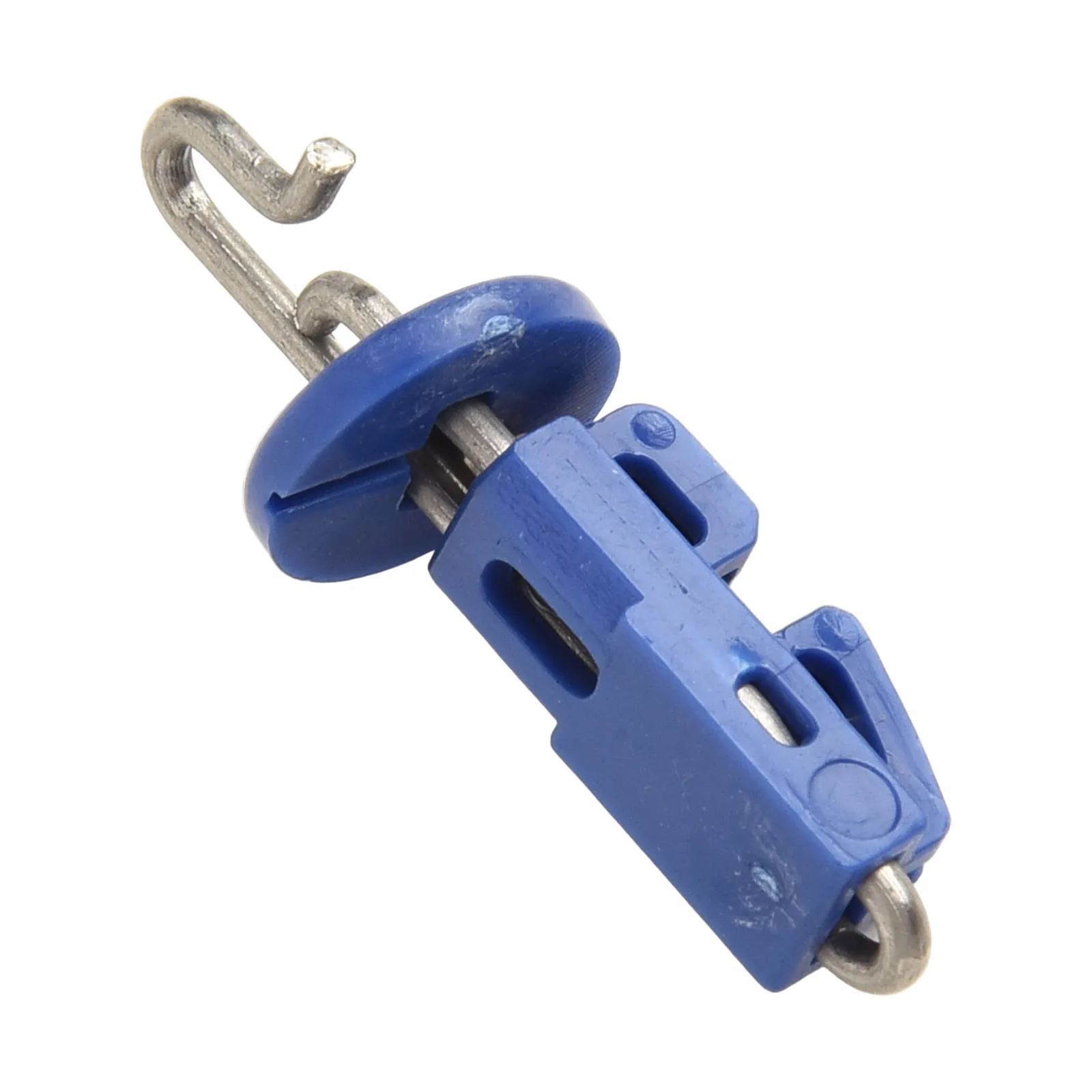 

Fishing Bait Release Clips Outdoor 28g/pack 40*8*8mm ABS + Stainless Steel Accessories Blue Parts For Sea Fishing