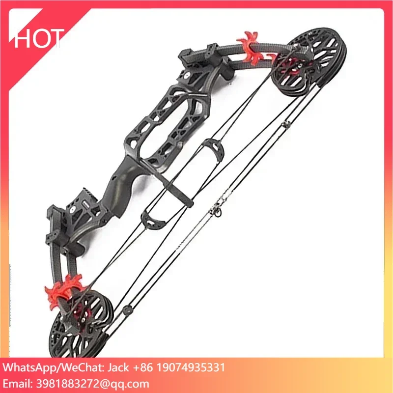 

M109E Compound Bow Arrow Dual Use Archery Bow and Arrow Hunting Left Handed 60 LBS Archery Steel Ball Composite Bow
