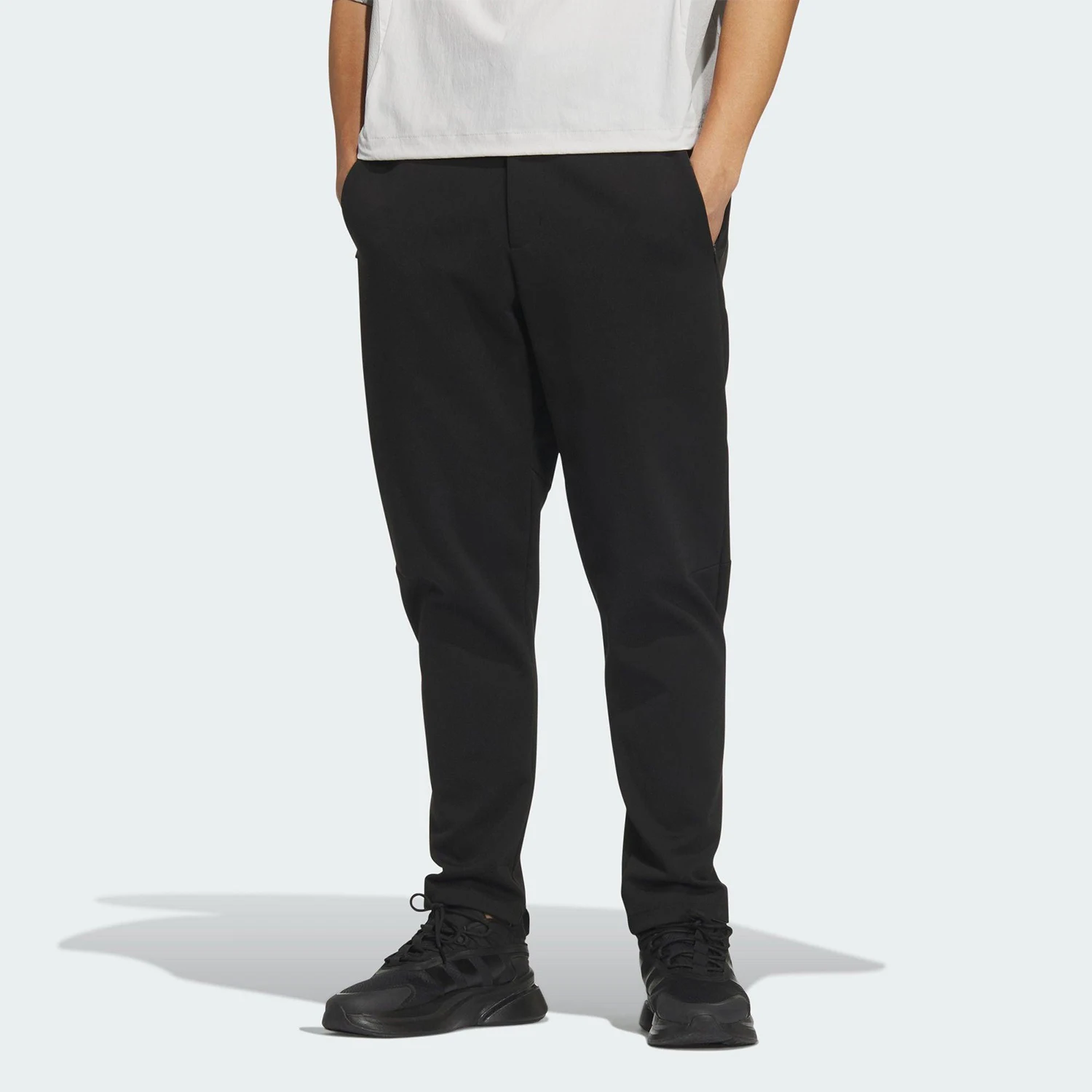 

Adidas, оригинальные весенние новые мужские теплые повседневные прямые брюки 2024, JZ4190