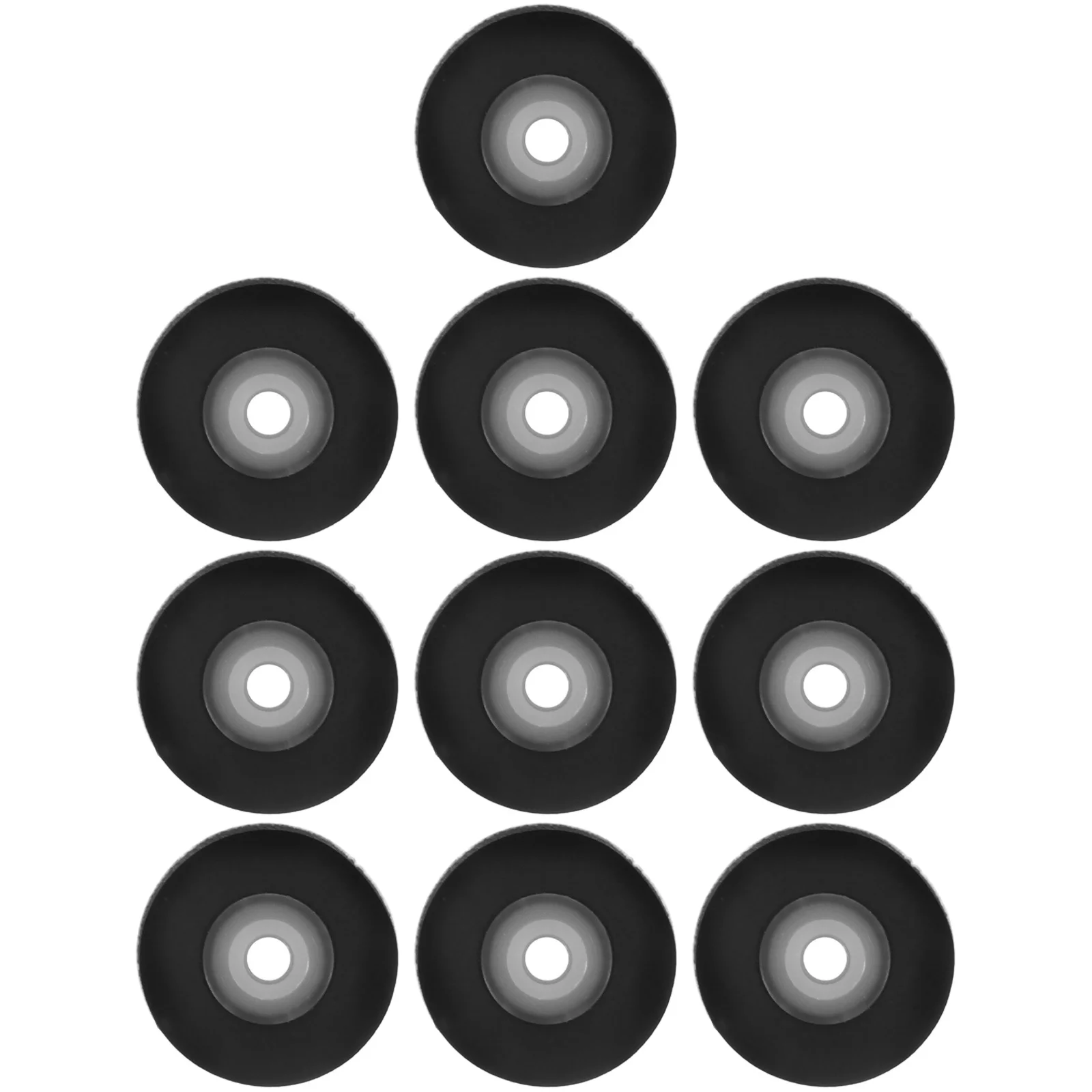 

10pcs Pinch Roller Pressure Deck Miss Rollers Plastic Audio Radio Tape Stereo Player Recorder Repair Parts 6 7 7mm