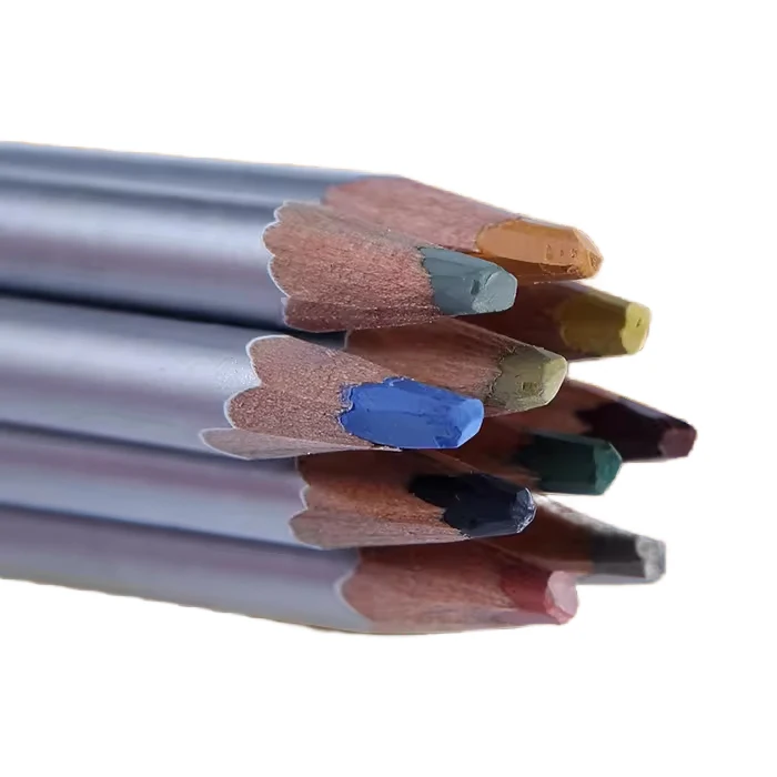 Set of 10 Colors Ceramic Underglaze Colored Pencil for Art Supplies with White Box Packaging