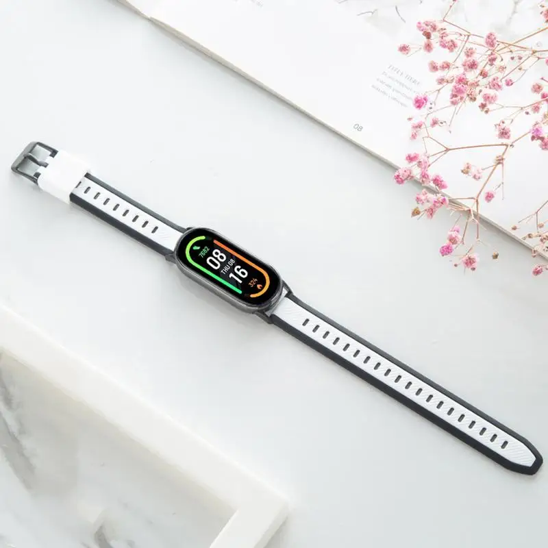 Ремешок для часов, удобный ремешок для наручных часов, легкий сменный Водонепроницаемый двухцветный ремешок для наружного применения