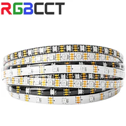 WS2812b 2812 LED Strip 1m 4m 5m 30 60 100 144 leds/m IP30 IP65 IP67 Waterproof Black PCB White PCB DC5V