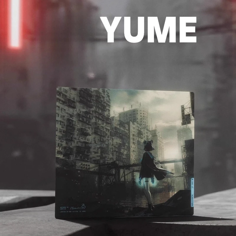 

WALLHACK Реплика YUME Коврики для мыши из закаленного стекла на заказ Большой размер Килимки для киберспорта Эргономичный настольный коврик ПК FPS Игровой коврик для мыши