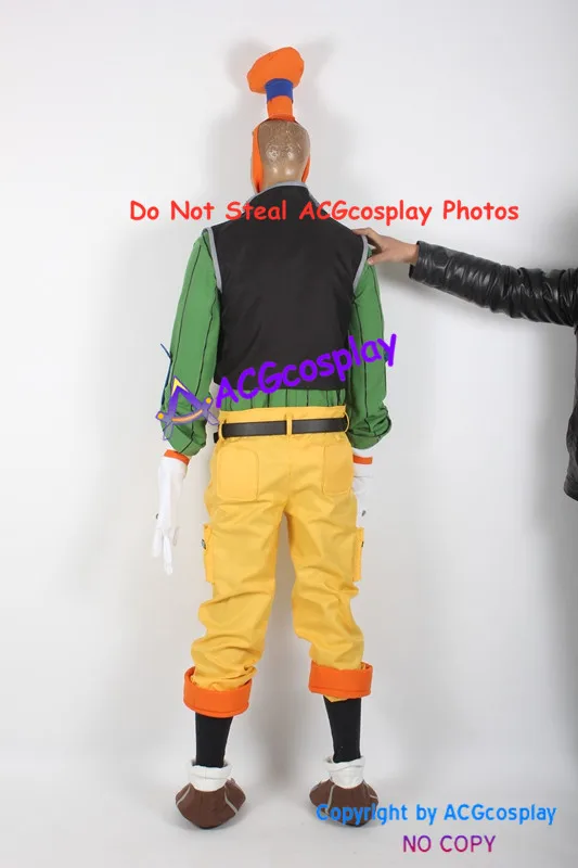 Kingdom Hearts Goofy Cosplay Costume acgcosplay include headgear and boots covers