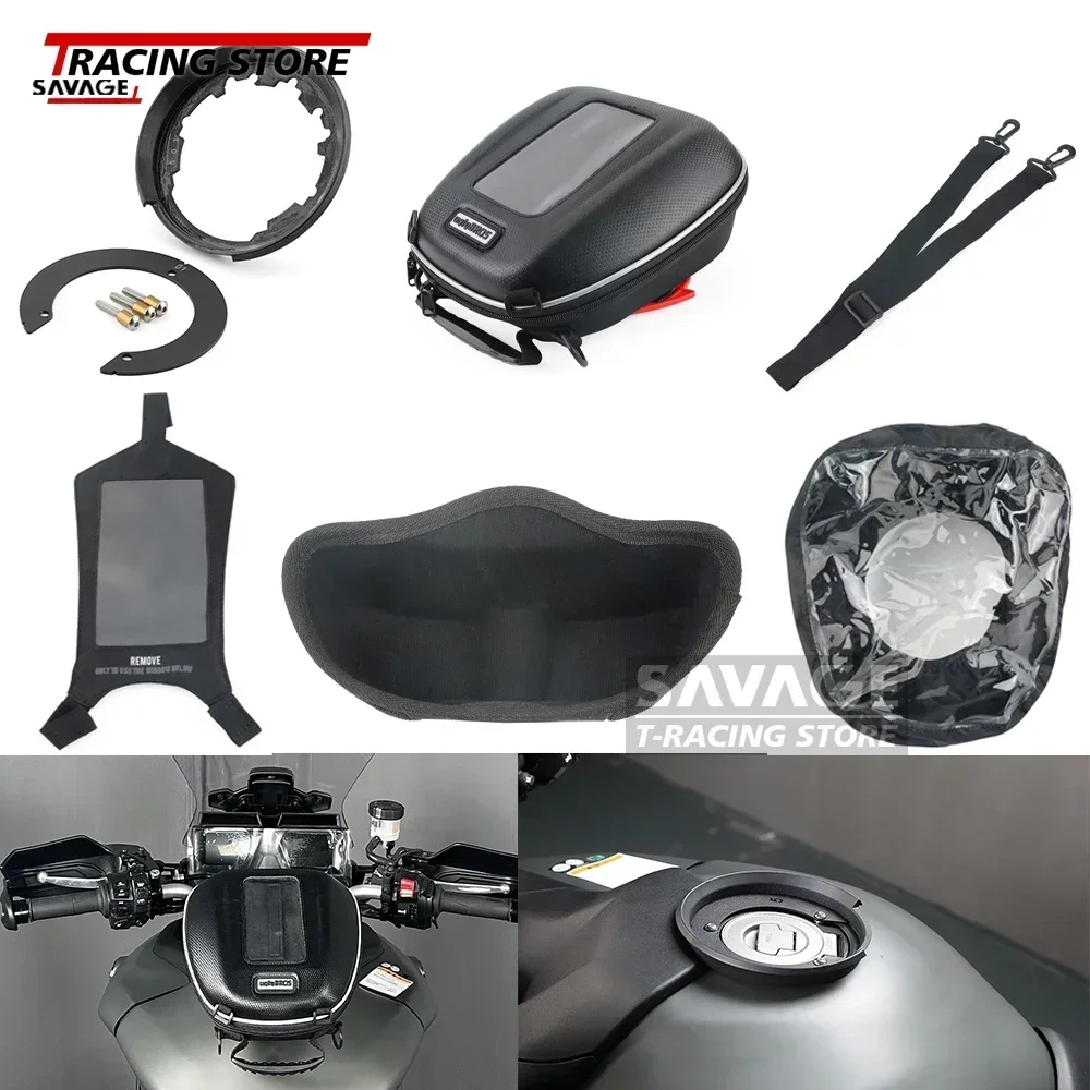 2024 MT09 FZ09 Fuel Tank Bag Luggage For Yamaha FJ09 FZ09 MT-09 Tracer 9 /GT 9 GT+ 900 /GT Motorcycle Tanklock Bags Tracer 9 900