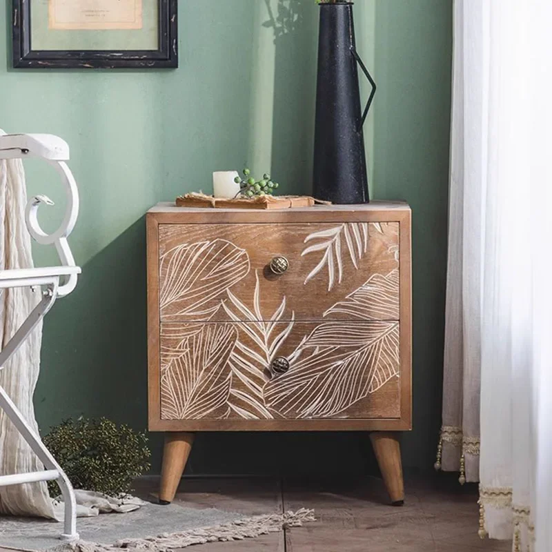 

Aesthetic Bedroom Nightstand Table Kawaii Minimal Drawers Modern Bedsides Table Small Nordic Mesitas De Noche Hotel Furniture