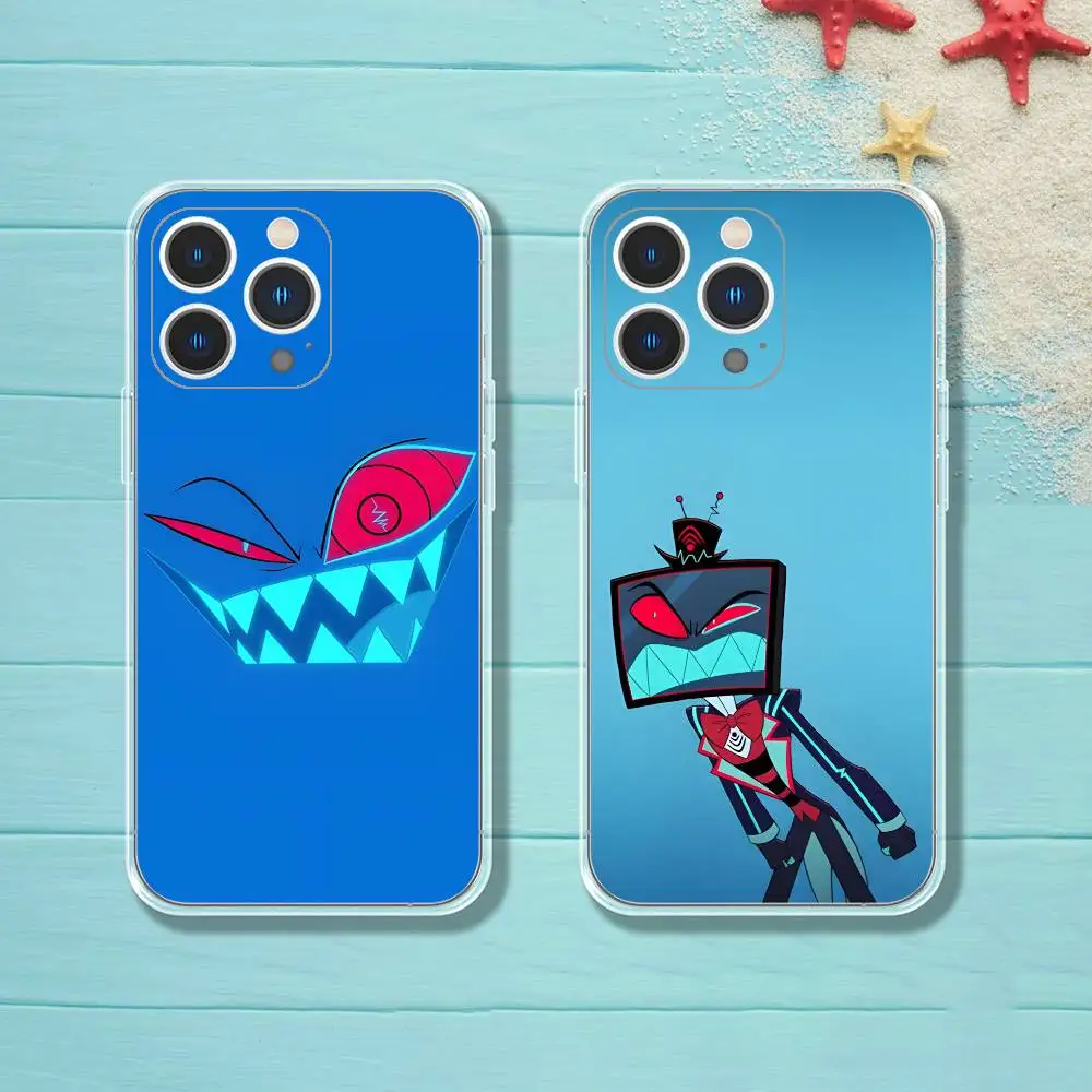 

VOX Trust Us H-HazbinS Phone Case For iPhone 14,16,11,13,15,17,12,Air,Mini,Plus,Pro,Max,Plus,E Clear TPU Shell
