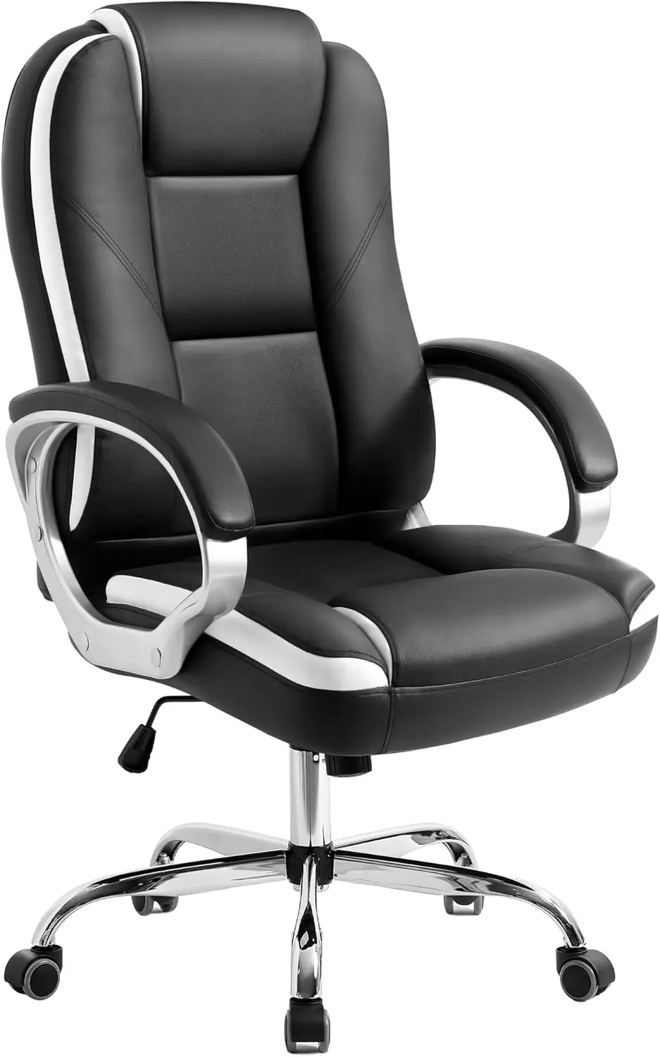

Office Chair Computer Desk Gaming Chair Ergonomic Executive High Back with Wheels Comfortable Armrests Lumbar Support