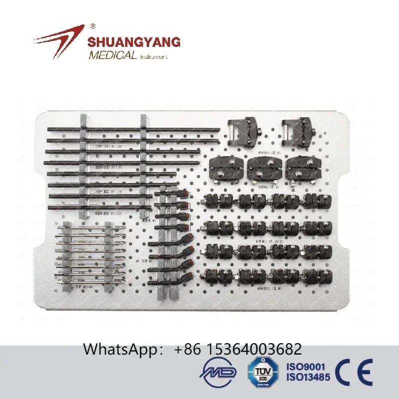 

Shuangyang Surgical Instruments 5mm Types External Fixator Upper Limb External Fixator Instrument Boxes