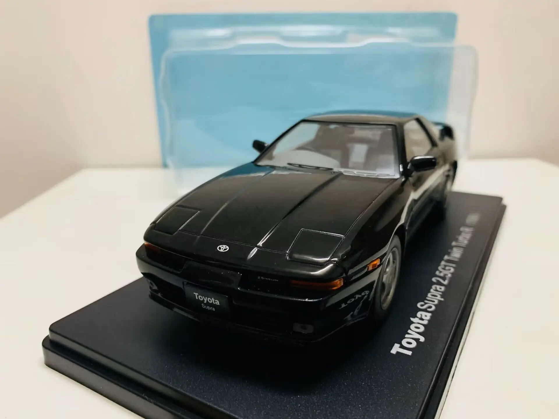 1:24 Scale Die-Cast Model Car Supra 2.5GT Twin Turbo R 1990 Black New in Box