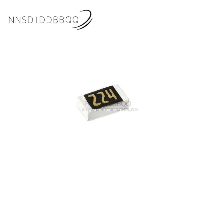 Resistencia de Chip de 50 piezas 0603, componentes electrónicos de resistencia SMD 220KΩ(2203) ± 0.5% ARG03DTC2203