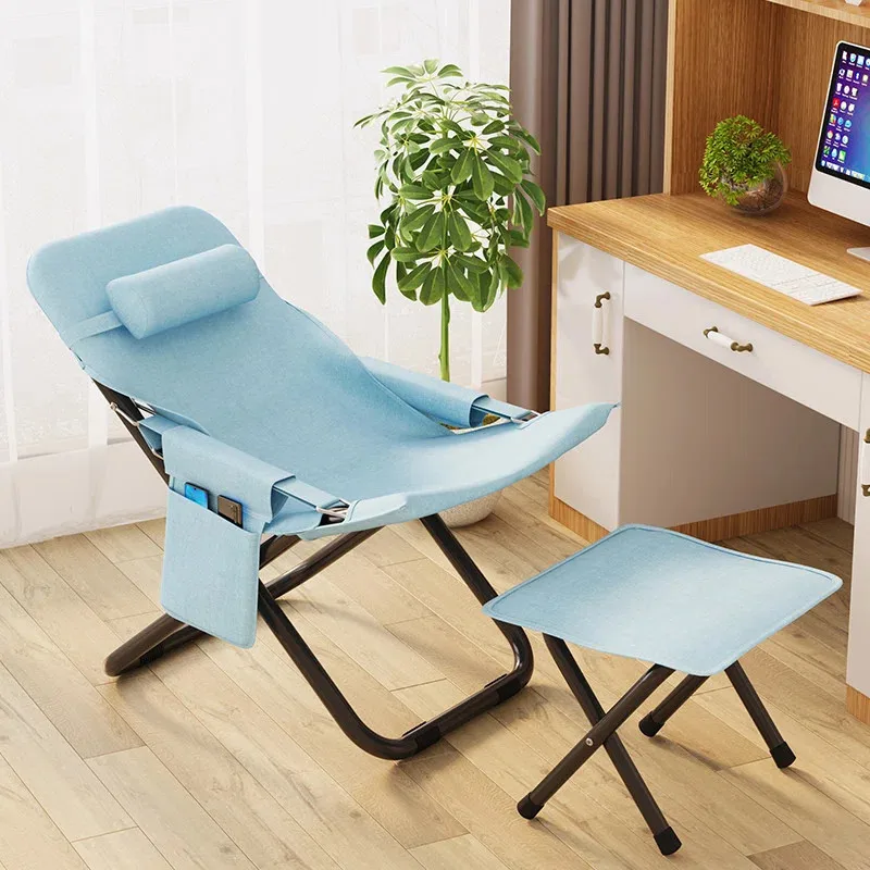 

Lightweight Detachable Lounge Chair - 3-Position Reclining with Armrests, Portable for Lawn, Seaside & Camping, Multi-Color