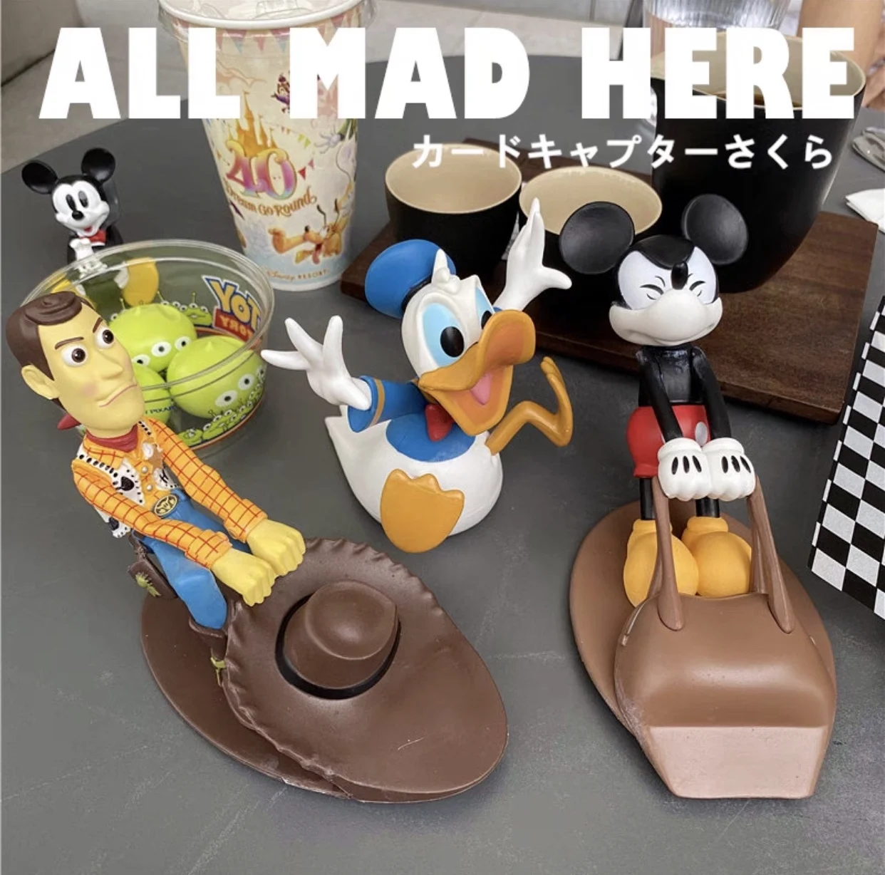 Disney Mickey Peripheral Mouse Door Stoppers Cartoon Creative Reusable Windproof Home Office Anti-Collision Doorstop Blockers