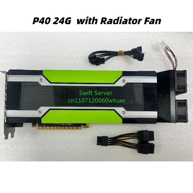 

Original P40 24G GPU Professional Computing Card with Direct-blowing heat sink