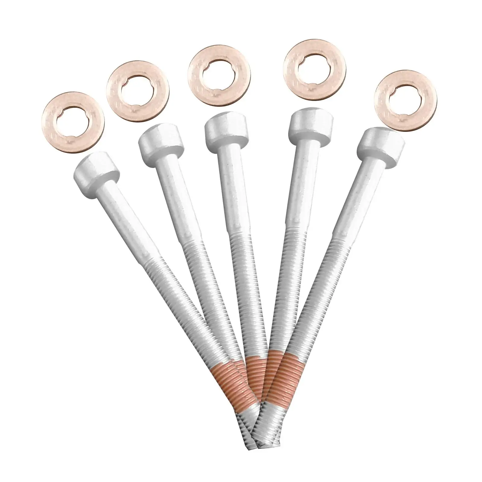 5x Injector Bolts and Washers Set Car Accessories Spare Parts 6119900122 for Mercedes-benz G-class Sprinter C-class E-class